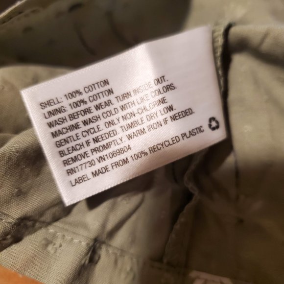 Cat & Jack Baby Girls’ Clip Dobby Top & Bottom Set - Sage Green Size NB - Picture 5 of 5